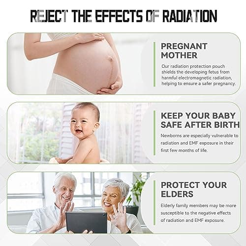 color tree Handheld LED EMF Magnetic Field Ghost Hunting Detector Electromagnetic Paranormal Equipment Tester 50Hz-20,000Hz Black 5