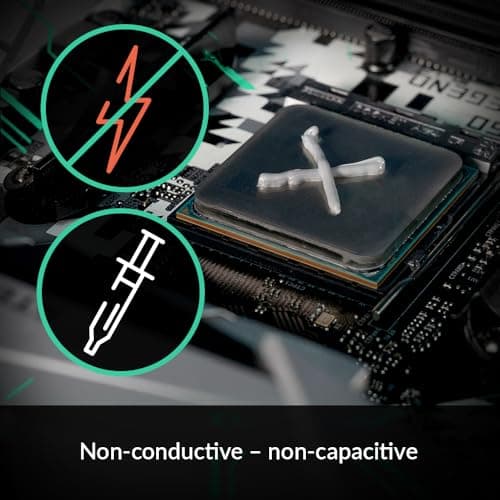 ARCTIC MX-4 (4 g) - Premium Performance Thermal Paste for All Processors (CPU, GPU - PC, PS4, Xbox), Very high Thermal Conductivity, Long Durability, Safe Application, Non-Conductive, Non-capacitive 5