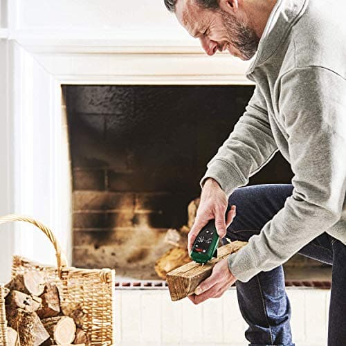 Bosch Moisture Meter UniversalHumid (Precise Results Thanks to Wood Group Selection and LED Traffic Light for Easy Interpretation) 5