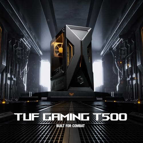 ASUS TUF T500 (2025) Gaming Desktop PC, Intel® Core™ i5-13420H Processor, NVIDIA® GeForce RTX™ 3050, 512GB M.2 NVMe™ PCIe® 4 SSD, 16GB DDR5 RAM, Windows 11 Pro, T500MV-DS553 2