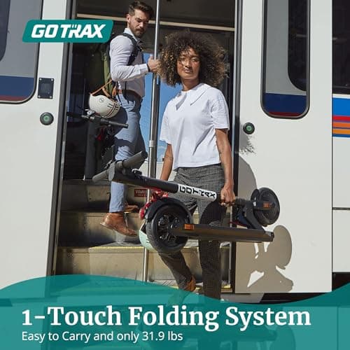 Gotrax XR Elite Electric Scooter, 8.5" Pneumatic Tire, Max 18 Mile and 15.5Mph by 300W Motor, Bright Headlight and Taillight, Aluminum Alloy Frame and Cruise Control, Foldable Escooter for Adult Black 4