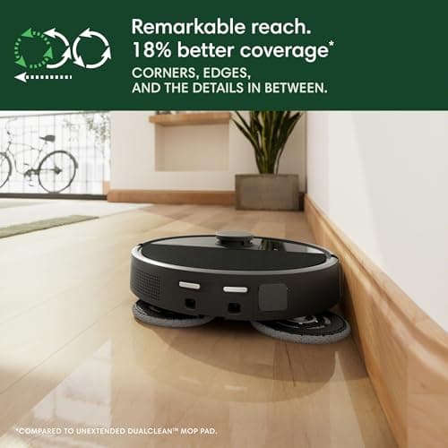 iRobot Roomba Plus 505 Combo Robot Vacuum & Mop with AutoWash Dock - Extending Spinning Mop Pads, Self-Empties, Pad Wash & Heated Drying, Self-cleaning, Recognizes & Avoids Obstacles, LiDAR Navigation 5
