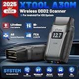OBD2 Scanner Diagnostic Tool XTOOL Anyscan A30M V2.0, 2025 Wireless Bidirectional Scan Tool with Free Updates, 26 Resets, All System for Android & iPhone, Crank Sensor Relearn, EPB, Throttle Relearn 2