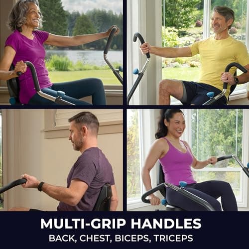 Teeter FreeStep Recumbent Cross Trainer Stepper, Zero-Impact Exercise Bike Alternative w/Patented Physical Therapy Stride, Up to 350lb, Free App w/Trainer Workouts (LT1) 4