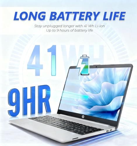 HP G9 Business Laptop | 15.6" FHD Display | Intel Celeron Dual Core Processor Series | 16GB RAM | 256GB SSD | Long Battery | Fast Wi-Fi 6 | Win11 Pro with MS Office | School, Business & Productivity 4