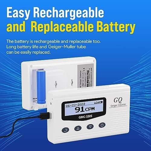 GQ GMC-320S Digital Nuclear Radiation Detector Monitor Meter Geiger Counter Radiation Dosimeter 4