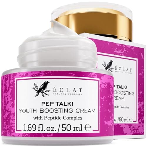 Eclat Skincare Anti Aging Face Cream - Face Moisturizer with Collagen Peptides, Hyaluronic Acid, & Vitamins C+E - Improves Fine Lines and Wrinkles - Day Cream for Women Anti Aging 50 ml