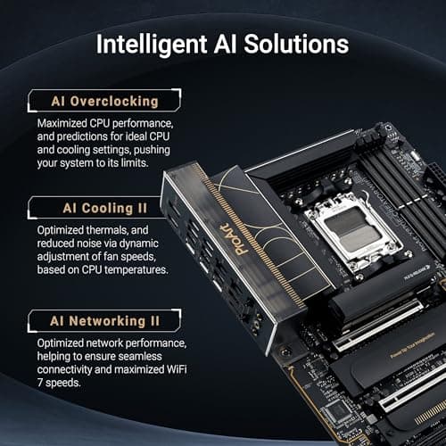 ASUS ProArt X870E-CREATOR WIFI, AMD X870E ATX Motherboard, Next-Generation PCIe 5.0 x16 Slot GPU, 16+2 + 2 Power Stage, DDR5, Dual USB4, 10Gb & 2.5Gb LAN, WiFi 7, 4 M.2 Slots 2