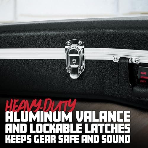 Gator Cases Lightweight ABS Molded Hardshell Case for Parlor Style Guitars, (GC-PARLOR) 4