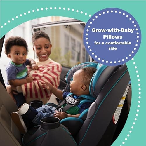 Disney Grow and Go Convertible Car Seat, Rear Facing 5-40 pounds, Forward Facing 30-65 pounds, Booster 40-100 lbs, Convert from Infant to Toddler, Mickey Sprinkle 3