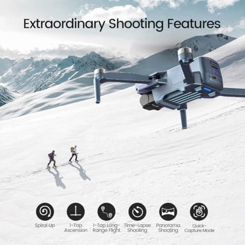 Holy Stone HS360S GPS Drones With 4K UHD Camera For Adults,FAA,249g Quadcopter Drone,10000 Feet Video Transmission,Auto Return,Follow Me, Brushless Motor,Beginner Mode, Special Gradient Color Edition 5