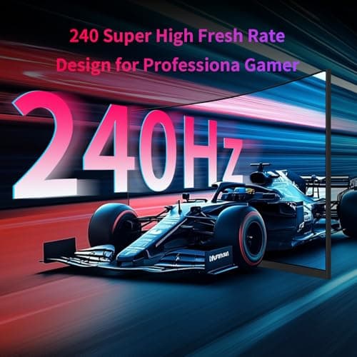 KTC 32Inch 240Hz Curved Gaming Monitor, 1000R VA, QHD(2560x1440p), 4000:1 Contrast, Support FreeSync GSync, HDMI2.0(144hz)/DP1.4(240hz)/Earphone, Tilt, Xbox PS5 Switch, 2K Computer Monitor for Gamer 2