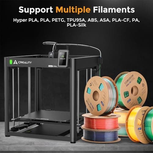 Creality Ender 5 Max 3D Printer, Build Volume 15.75x15.75x15.75 inch, 700mm/s Max Printing Speed Large 3D Printer, Auto Leveling 300℃ High Temp Precise Linear Rail Dual Z Axis 4