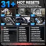 VDIAGTOOL Bidirectional Scan Tool VD70 Lite, OBD2 Scanner Diagnostic Tool with 31+ Resets, 2025 Scanner for Car, Full System Scan, CAN FD & DoIP, Free Update 5