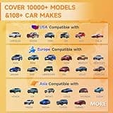 2025 FOXWELL Scanner NT809BT Bidirectional Scan Tool, All System OBD2 Scanner Diagnostic Tool, Car Code Reader with 30 Resets, Car Diagnostic Scanner for All cars, Wireless Automotive Diagnostic Tools 7