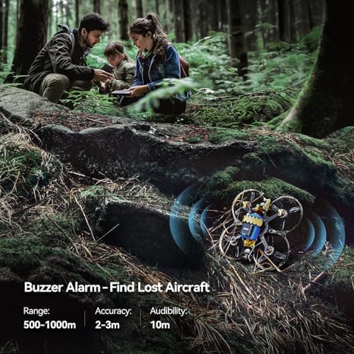 Ruko R111S RC Aircraft GPS Tracker/Finder with Beeper, Light Weight RID Module with Buzzer for FAA Regulation, Spare Part for FPV Drone, FAA Compliant Remote ID Module for Drone, 3 Hours Battery Time 2