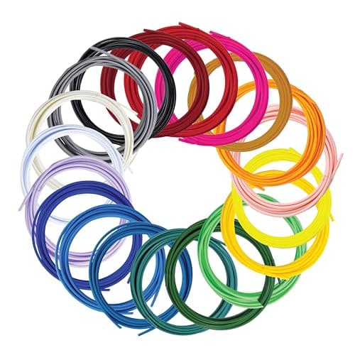 SCRIB3D Pen Filament Refills, 20 Colors, 320 Feet, 1.75mm PLA, Works with SCRIB3D, PIKA3D, MYNT3D and Most Other 3D Printing Pens