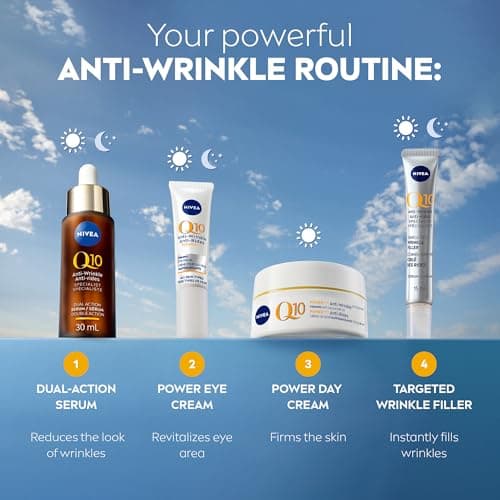 NIVEA Q10 Plus ANTI-WRINKLE with SPF 30 Day Care Cream 50 ml size (1.69 oz) 5