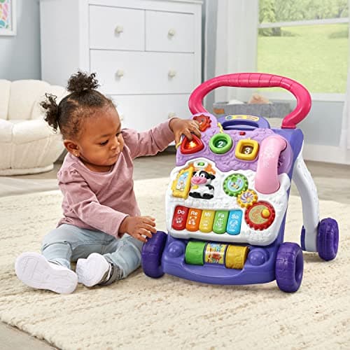 VTech Sit-to-Stand Learning Walker (Frustration Free Packaging), Lavender 2