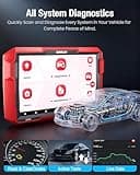 GOOLOO DS900 OBD2 Scanner Diagnostic Tool, Full System Bidirectional Scan Tool, 8" Touchscreen Bluetooth 5.0 Scanner with Active Test, 10000 mAh Wireless Code Reader for Cars and Trucks, FCA 11 OS 3