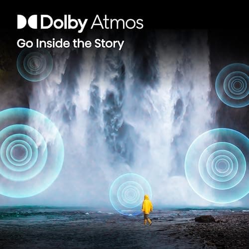 Hisense 55" Class A7 Series (55A7NF,2025 Model) 4K UHD Smart Fire TV, Voice Remote with Alexa, Wide Color Gamut, HDR10+, Dolby Vision, Dolby Atmos, Game Mode, ALLM, Stream Live TV Without Cable 5