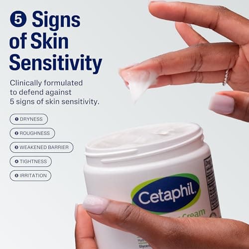 Cetaphil Face & Body Moisturizer, Hydrating Moisturizing Cream for Dry to Very Dry, Sensitive Skin, NEW 20 oz, Fragrance Free, Non-Comedogenic, Non-Greasy (Packaging May Vary) 2