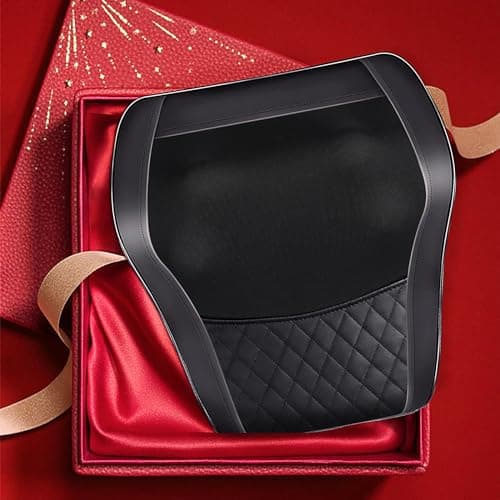 Boriwat Back Massager with Heat, 3D Kneading Massage Pillow for Back, Neck, Shoulder, Leg Pain Relief Deep Tissue, Gifts for Women Men Mom Dad 7