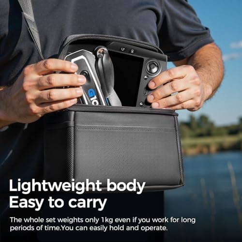 GPS Drone with 4K HD Camera EIS for Adults, 4.5 inch Screen on Remote Controller,FPV RC Drones with Auto Return, Follow Me and Lightweight,,2 PCS Batteries for Long Flight Time,Easy Fly Quadcopter for Kids & Beginners,Under 250g 5