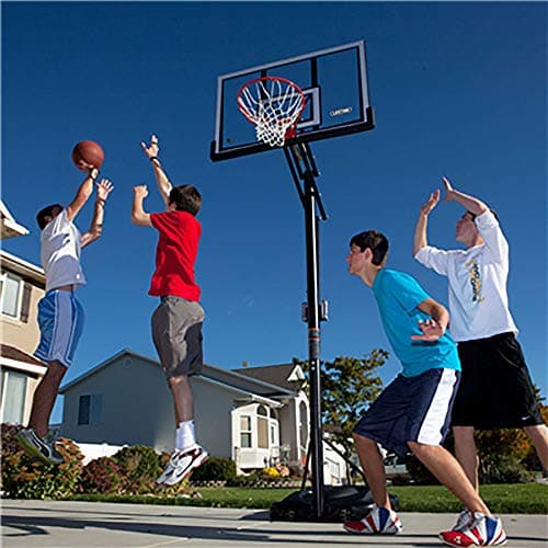 Lifetime Portable Basketball Hoop, 52 Inch Shatterproof Backboard 2