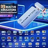 2026 New Retro Gaming Console, Retro Gaming Stick with 20,000+ Classic Game and 23 Game Emulators, Plug & Play 4K HDMI Output Game Console Stick with Dual 2.4G Controllers (64GB) for Christmas gifts 2