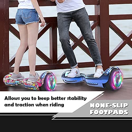 Hoverboard Certified HS2.01 Bluetooth Flash Wheel with LED Light Self Balancing Wheel Electric Scooter 5
