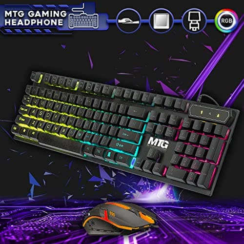 TechMagnet Gaming Desktop PC, Intel i5 4th Gen, Zeus Pro 4, GT 1030 2GB DDR5, 8GB RAM ARGB, 256GB SSD + 1TB HDD, 27 Inch 165hz Gaming Monitor, RGB Kit, Windows 11 (Renewed) 8