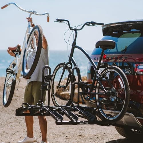 Hollywood Racks Destination 4 Hitch Bike Rack, Lightweight, Black - Platform Style Bike Rack for Car Carries up to 4 Bikes for Safe, Secure Transport - Fits Most Bike Styles, Sizes and Models 9