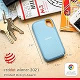 SanDisk 2TB Extreme Portable SSD - Up to 1050MB/s, USB-C, USB 3.2 Gen 2, IP65 Water and dust Resistance, Updated Firmware, Sky Blue - External Solid State Drive - SDSSDE61-2T00-G25B 3