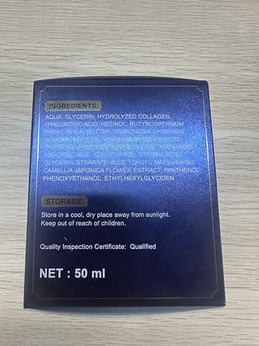 Ragkun Retinol Cream for Face, Collagen Neck Creams for Tightening and Firming, Anti Aging Day & Night Facial Moisturizer for Women & Men, Instant Face Lift Wrinkle Cream 1.7 fl. oz. 9