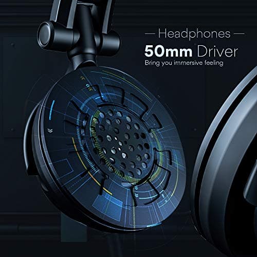 MAONO Microphone with Studio Headphone Set 192kHz/24bit Vocal Condenser Cardioid Podcast Mic Compatible with Mac and Windows, YouTube, Gaming, Live Streaming, Voice-Over (AU-A04H) 3