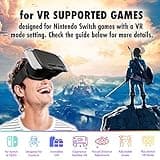 Orzly VR Headset Designed for Nintendo Switch & Switch OLED Console with Adjustable Lens for a Virtual Reality Gaming Experience and for Labo VR - Black - Gift Boxed Edition 3