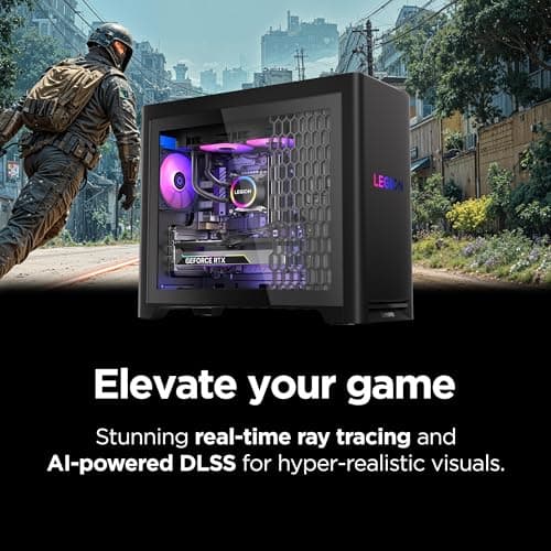 Lenovo Legion Tower 5i – AI-Powered Gaming PC - Intel® Core Ultra 7 265F Processor – NVIDIA® GeForce RTX™ 5060 Ti Graphics – 16 GB Memory – 1 TB Storage – 3 Months of PC GamePass 4