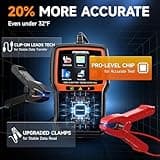Upgraded of NT301, FOXWELL NT301 Plus 2-in-1 OBD2 Scanner Battery Tester, Professional Check Engine Code Reader Car Diagnostic Tool, 12V Cranking Charging Analyzer for 1996+ Newer Vehicle 5