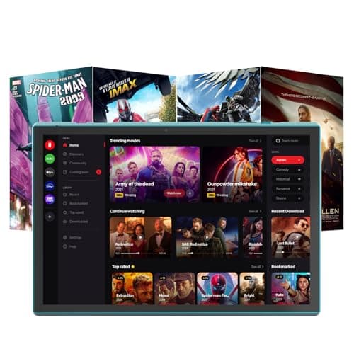 ZZB 10 inch Tablet Android 15 Tablet PC, 10.1" Android Tablets DDR4 8GB RAM 32GB ROM 2MP+8MP Dual Camera 5G WiFi-6 BT Support 1TB Expand 10 in IPS 6000mAh Battery Powerful Performance Tablets (Navy) 4