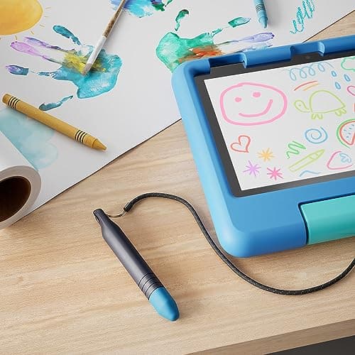 Amazon Kid-Friendly Tablet Stylus with Tether, 2-pack 4