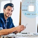 Cell Phone Booster for Home & Muti-Room, Up to 7000Sq. Ft,Cell Phone Signal Booster for Rural Area with 2 Indoor Panel Antennas,Boosts 5G 4G LTE for All U.S. Carriers, FCC Approved 3