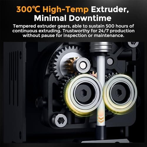 Creality Ender 5 Max 3D Printer, Build Volume 15.75x15.75x15.75 inch, 700mm/s Max Printing Speed Large 3D Printer, Auto Leveling 300℃ High Temp Precise Linear Rail Dual Z Axis 5