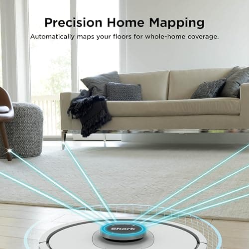 Shark AI Ultra Voice Control Robot Vacuum with Matrix Clean Navigation, Home Mapping, 60-Day Capacity, XL Self-Empty Base for Homes with Pets, Carpet & Hard Floors, Cool Grey 5