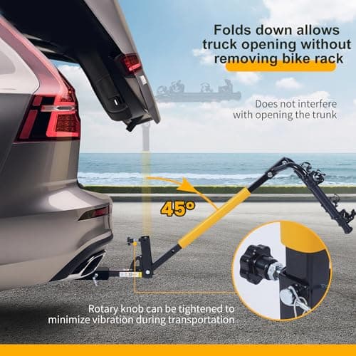 MaxxHaul 50025 Hitch Mount 2 Bike Rack For Cars, Trucks, SUV's, Minivans - 100 lb. Capacity 3