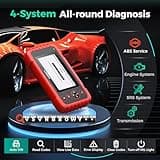 2025 LAUNCH OBD2 Scanner CRP123X Elite V2.0(Upgrade of CRP129X), 7 Reset Scan Tool, FCA SGW, Multi-System Car Scanner, Cloud Report, Lifetime Free Update CRP123X Diagnostic Tool, Battery Test, AutoVIN 3
