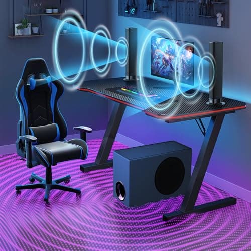 Assistrust Sound Bar with Subwoofer, 110W Sound Bar for Smart TV, with Deep Bass & Volume Boost & 3 Equalizer Modes, Bluetooth/ARC/Opt/AUX Connect, Detachable Soundbar for TV/PC/Gaming/Projectors 2