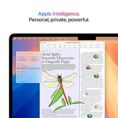 Apple 2025 MacBook Air 13-inch Laptop with M4 chip: Built for Apple Intelligence, 13.6-inch Liquid Retina Display, 16GB Unified Memory, 256GB SSD Storage, 12MP Center Stage Camera, Touch ID; Midnight 3