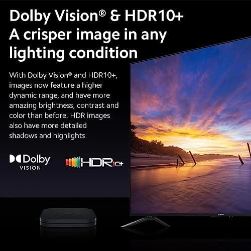 Xiaomi TV Box S 2nd Gen - 4K Ultra HD Streaming Media Player, Google TV Box with 2GB RAM 8GB ROM, 2.4G/5G Dual WiFi, Bluetooth 5.2 & Dolby Audio and DTS-HD, Dolby Vision, HDR10+ 4