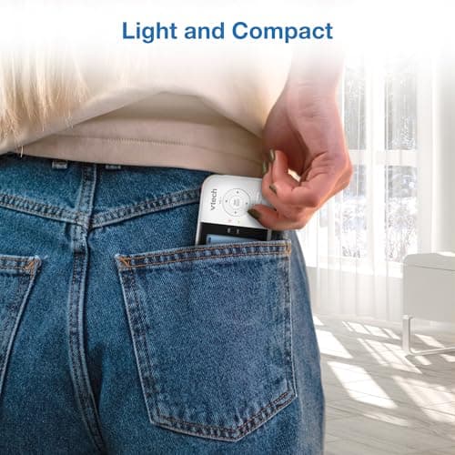 VTech VM819 Baby Monitor with Camera and Audio, 2.8” Screen Portable Baby Camera, Night Vision, 2-Way Audio, Temperature Sensor and Lullabies, Secure Transmission No WiFi, Ideal for Baby/Elderly/Pet 3